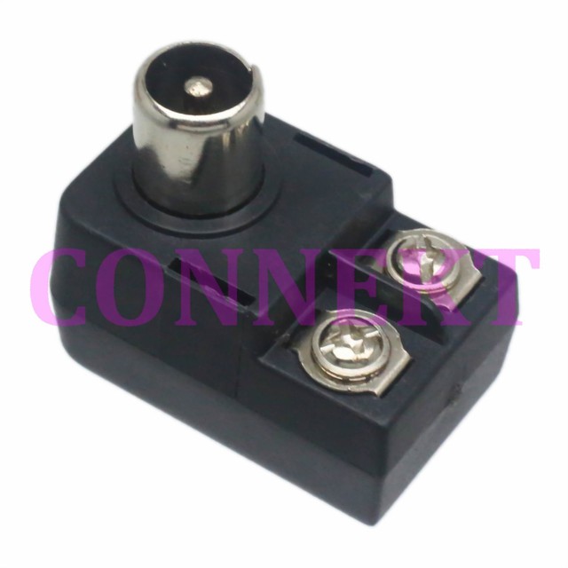 3pc Outdoor antenna matching transformer balun 75/300ohm IEC TV PAL