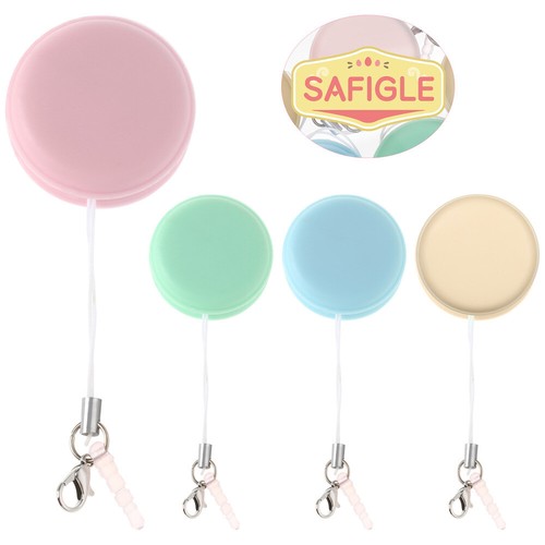 4 Pcs Phone Screen Wiper Cleaner Macaron Mobile Wipes Pendant Accessories - Afbeelding 8 van 11