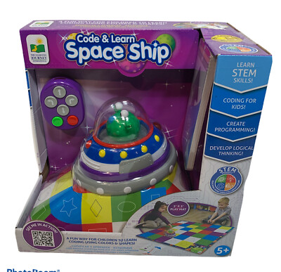 The Learning Journey Code and Learn Toy Space Ship Kids - NEW 