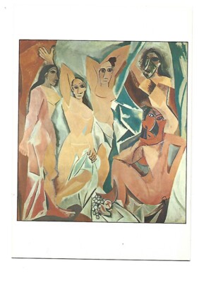 PAINTING - PABO PICASSO - LES DEMOISELLES D AVIGNON