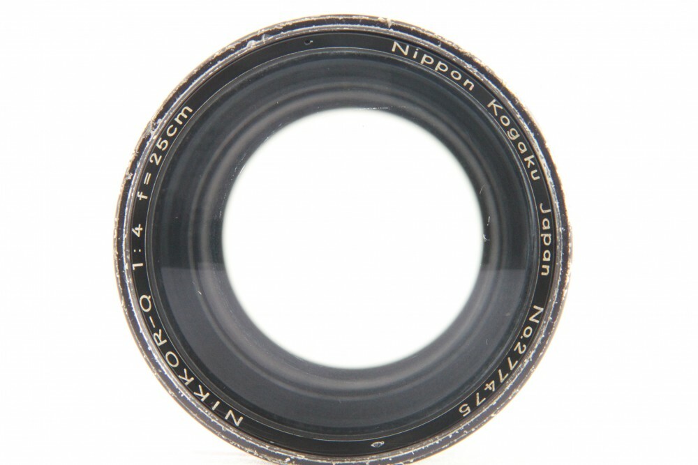 ニコン Nikon NIKKOR-Q 25cm F4 日本光学 ブロニカマウント ニコン Nikon NIKKOR-Q 25cm F4 日本光学 ブロニカマウント