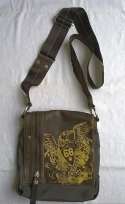 Esprit Schultertasche unisex, Tasche Handtasche Vintage, coole bag, mit Adler 68