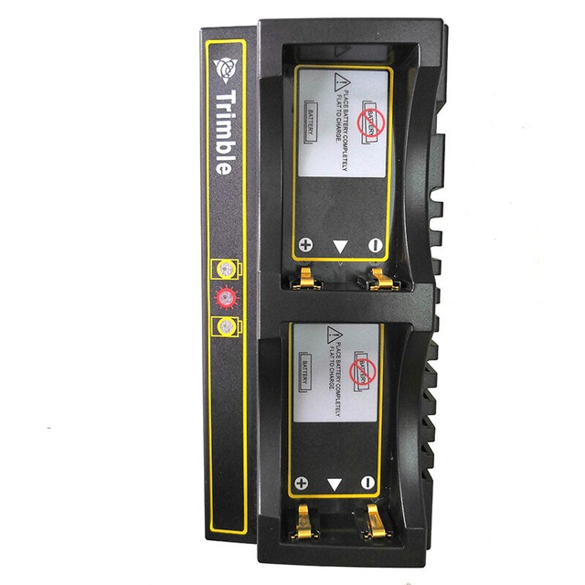 Replacement Trimble GPS Dual Battery Charger R8 R7 5800 5700 TSC1 TDS
