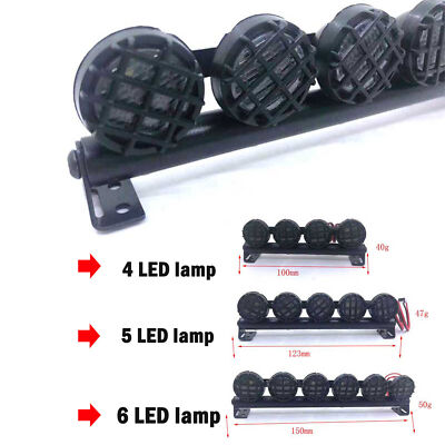 Faretti Per Cofano Led F To AXIAL SCX10 III Jeep Wrangler Rubicon JL Body 1/10 Radio Control Car RC Upgrade Parts - Foto 4