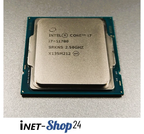 Intel Core i7-11700 CPU - 2,5GHz - Sockel 1200 - Rocket Lake-S SRKNS