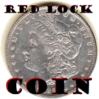 Red Lock Coin