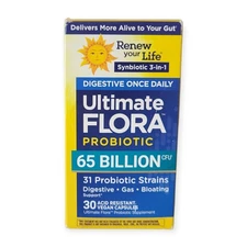 Ultimate Flora Digestive Once Daily Probiotic 65 Billion Exp. 03-2027