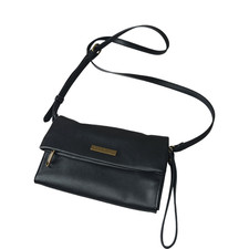 FRYE and Co. Borsa a tracolla con patta da polso nera