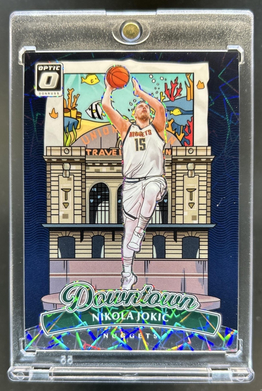 2024-25 Panini Donruss Optic Nikola Jokic Downtown SP #9 Nuggets