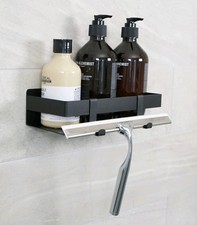 Dolvhin® Duschablage Badregal Duschregal Duschkorb ohne Bohren Bad WC Badablage