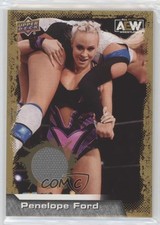 2022 Upper Deck AEW All Elite Wrestling Gold Mat Relics Penelope Ford #21 10dt
