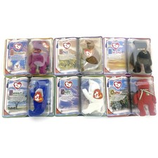 TY Teenie Beanie Babies Lot of 6 McDonalds New in Package