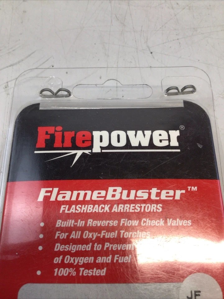 Firepower FlameBuster FPRA Regulator Flashback Arrestor with Check Valves SDS - Image 4 of 4