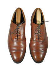 Allen Edmonds PARK AVENUE 12 C Leather Cap-Toe Oxfords Chili 5645