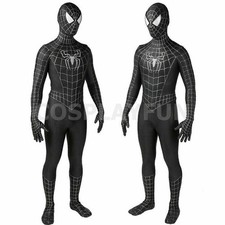 Spider-Man 3 Venom Symbiote Cosplay Costume Adult Zentai Suit Halloween In Stock