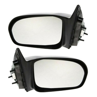 2pcs Power Side Mirrors for Honda Civic 01-05 Non-Folding Paintable 4 Door