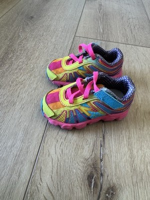 New Balance Pink Multicolor Sneaker Shoes Toddler Infant Baby Size 4