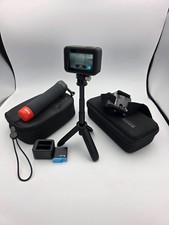 GoPro HERO9 Black Bundle, head mount, hand grip, small tripod, and 256 SDcard