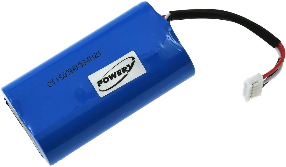 Akku kompatibel mit Anker Typ 2S18650 7,4V 2600mAh/19,2Wh Li-Ion Blau - Bild 2 von 3