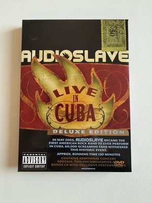 Audioslave Live in Cuba CD + DVD Limited Edition Chris Cornell Soundgarden Rage