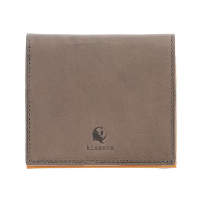 DDU/Kissora KIMS-029 Vasca Box italienische Leder-Geldbörse mit Doppelfaltung...