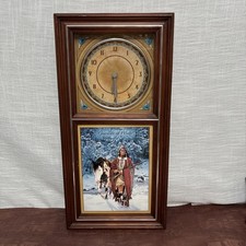 Bradford Exchange Guardian Of Winter Wall Clock Lmtd Edition 2005 Needs Motor Bradford Exchange Guardian Of Winter Wall Clock Lmtd Edition 2005 Needs Motor