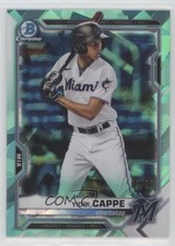 2021 Bowman Chrome Sapphire Prospects Aqua Refractor 29/99 Yiddi Cappe ya6