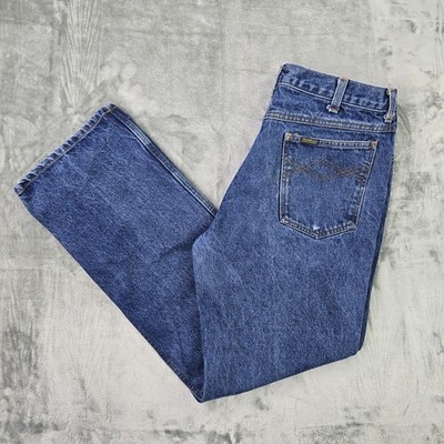 Vintage OshKosh B Gosh Jeans Distressed Wide Leg Herren W36 L32 Blau Denim 90s