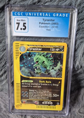 Tyranitar graded PSA 7.5 for sale on eBay