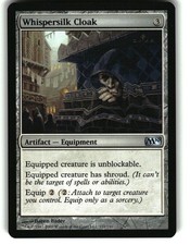 Magic the Gathering - Magic 2010 (M10) Whispersilk Cloak 2010 221 Uncommon