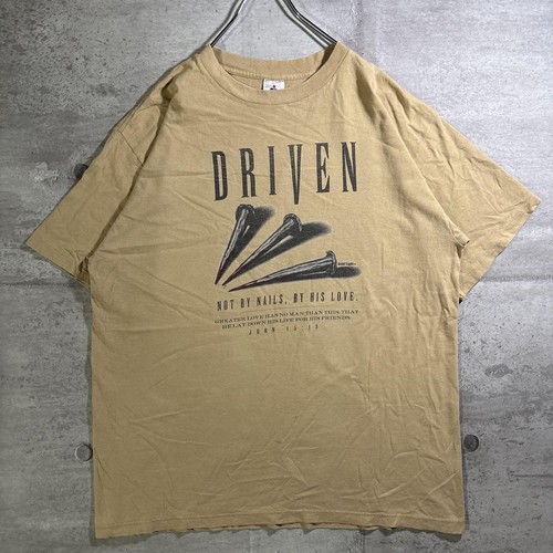 Vintage 90s Christian T-Shirt John 15:13 Faith Graphic Single Stitch Made in USA