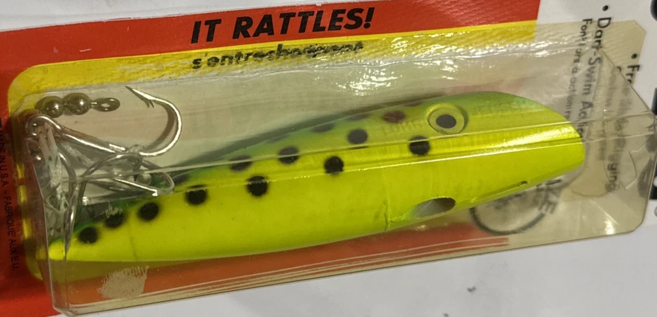 Luhr -Jenson J-Plug "El Original" #4 Sonajero Chartreuse Verde / BD Foto 2 de 2