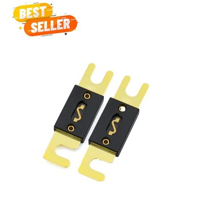 2-Pack 50A ANL Fuses with Gold-Plated Terminals for Ultimate Circuit Protection