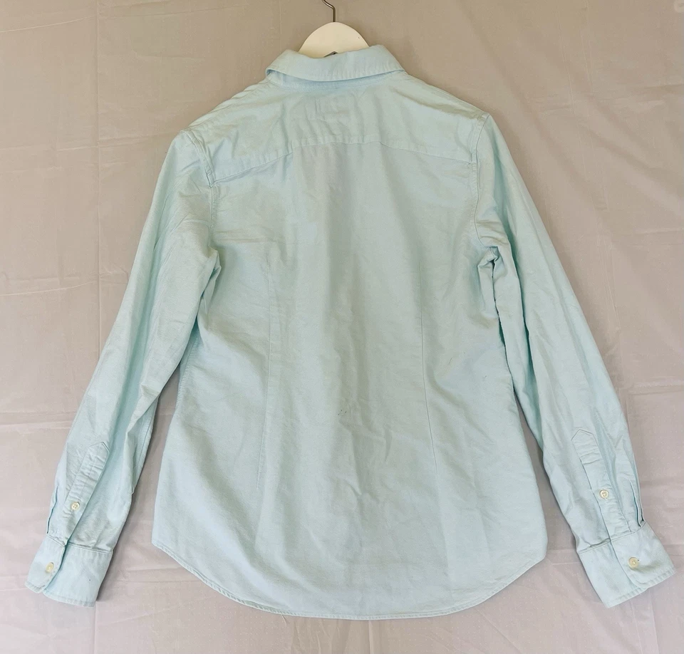 Ralph Lauren Boys' Long Sleeve Button-Down Size Large, mint Green, 100% Cotton - Image 2 of 4