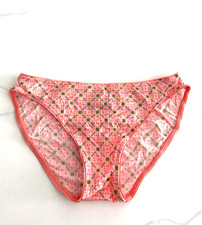 Victoria's Secret Everyday Perfect Bikini Panty Coral Print