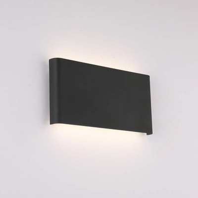 Black Hallway LED Wall Lamps for Bedroom 10Watt, Modern up and down Stairwell Be