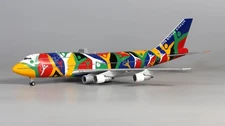 SQ Wings South African Airways 747-300 5 Engines ZS-SAJ Diecast 1/200 AV Model