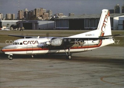 Aircraft Civil Cata Linea Aerea S.A.C.I.F.I. Fairchild Ind. F-27J LV-AZV 