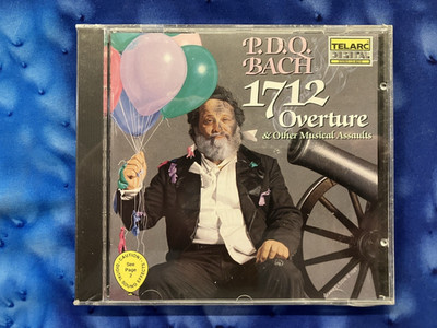 P.D.Q. Bach   1712 Overture & Other Musical Assaults ; CD (2ND CD SHIPS FREE)