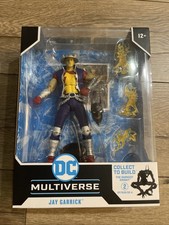 McFarlane DC Multiverse Jay Garrick Speed Metal 7  Action Fig NEW