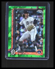 2025 Chris Paddack - Topps Chrome Green Ice /99 #USC10 Detroit Tigers 