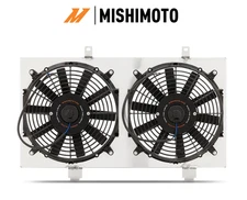 Mishimoto Polished Aluminum Fan Shroud Kit For 2003-2005 Dodge Neon SRT-4 2.4L