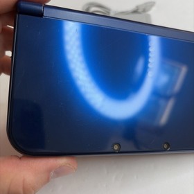 New Nintendo 3DS XL LL Blue Console  - Tested! Top IPS W Charger Stylus