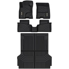 OEDRO Upgraded Floor Mats  Truck Bed Liner Fit for 2022-2025 Ford Maverick H...