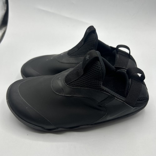 Nike Air Zoom Pulse Sneakers Men's 7 Triple Black Low Top Slip-On Comfort Shoe - Picture 2 of 7