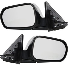 Set Of 2 Mirror Power For 1998-2002 Honda Accord Left And Right Manual Folding