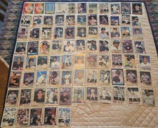 82 card lot New York Yankees Vintage Baseball Cards mostly from 1979-1983