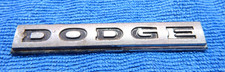 Vintage 70's Original Dodge Mopar Metal Emblem 3" Long