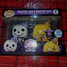 Funko Pop! Vinyl: Jack in the Box - Skeleton Jack & Monster Taco - 2 Pack -...