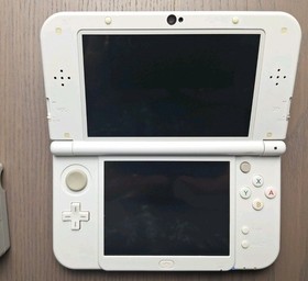 New Nintendo 3DS XL Pearl White | Charger + 64GB SD Card | REGION FREE USA